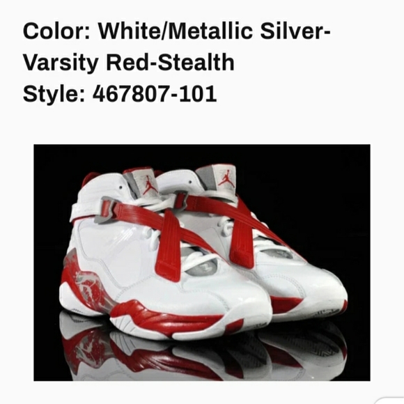 Jordan Retro 8 size 5Y - Picture 3 of 8